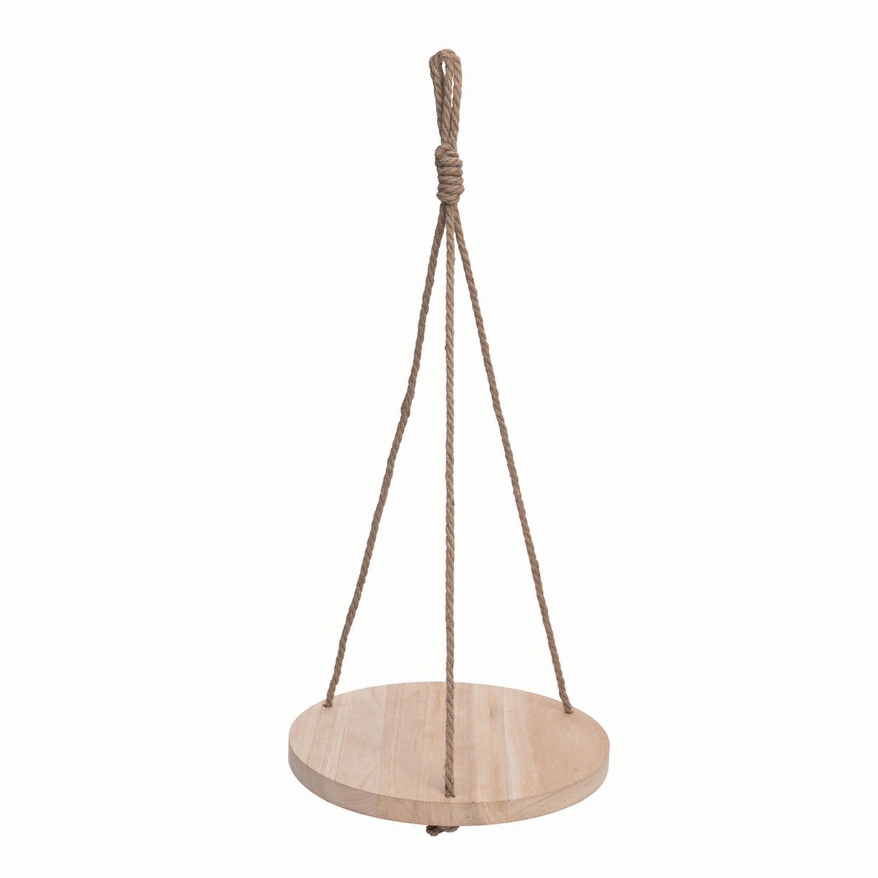 Transpac 29.52" Brown Wood Spring Hanging Display Board, Decorative Object, Indoor Wall Decor, Care: Wipe Clean, Perfect for Home Decor